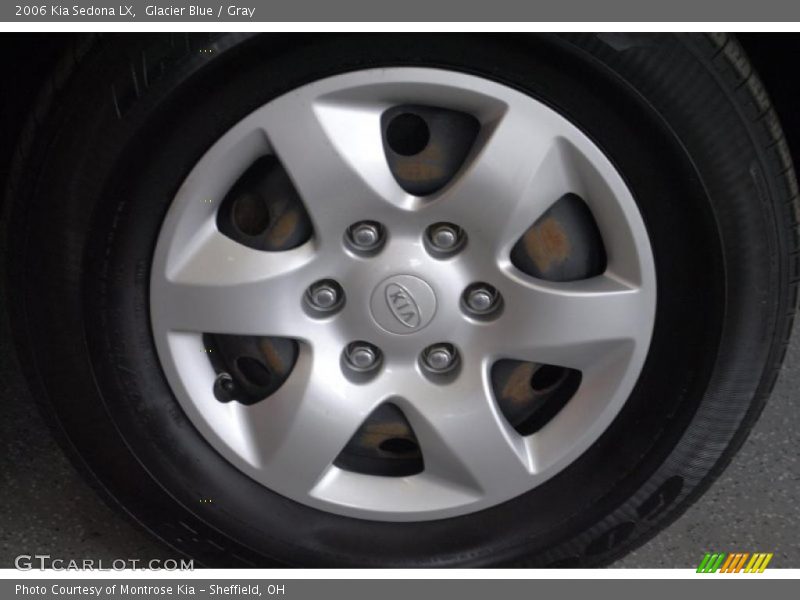 Glacier Blue / Gray 2006 Kia Sedona LX