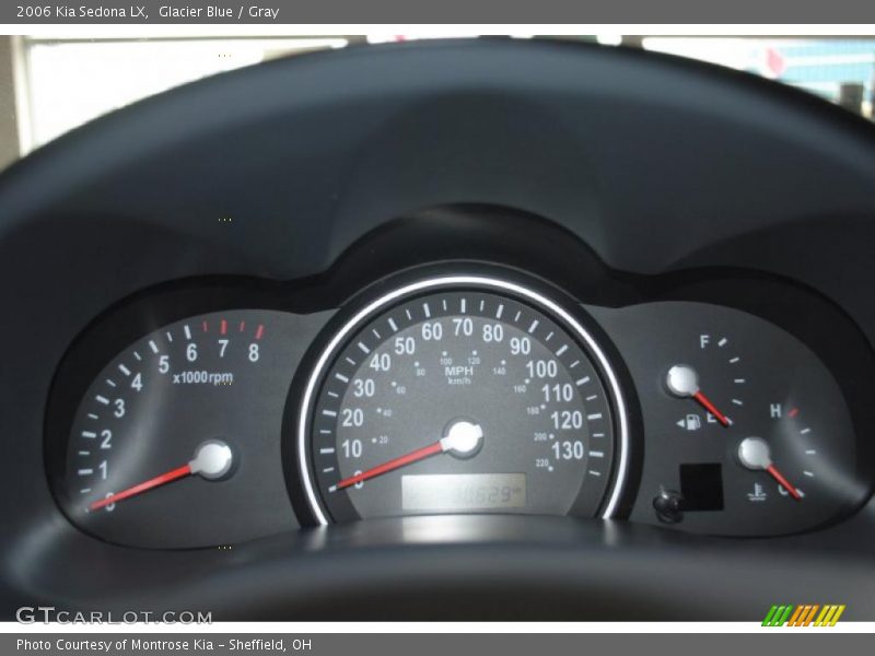 Glacier Blue / Gray 2006 Kia Sedona LX