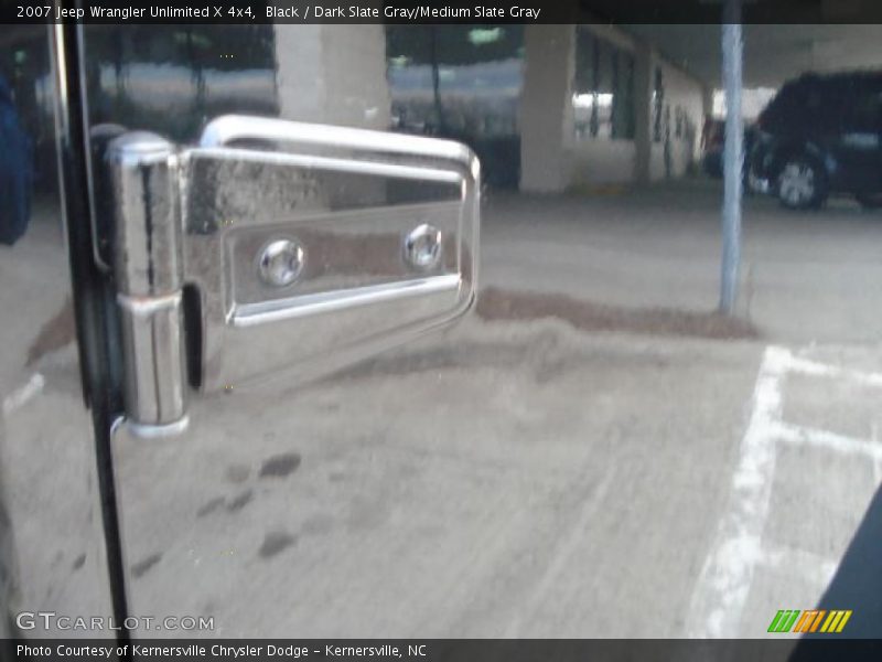 Black / Dark Slate Gray/Medium Slate Gray 2007 Jeep Wrangler Unlimited X 4x4