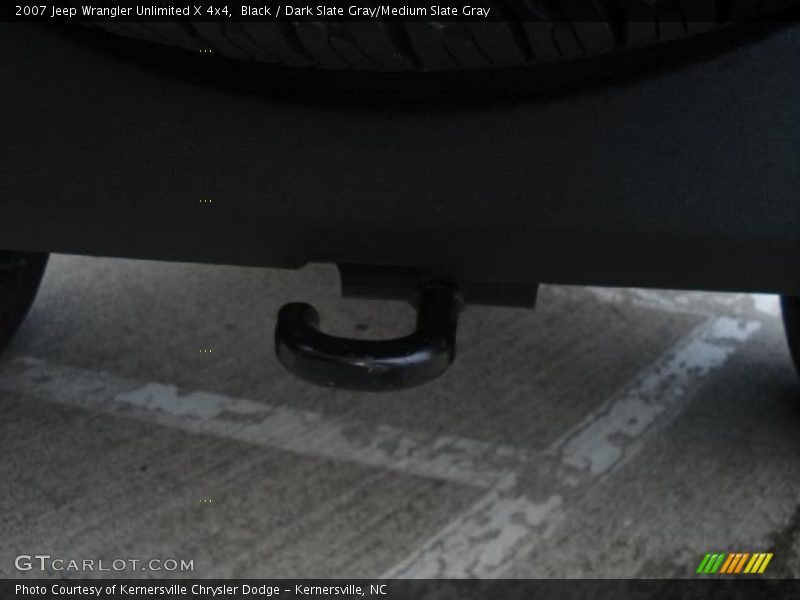 Black / Dark Slate Gray/Medium Slate Gray 2007 Jeep Wrangler Unlimited X 4x4