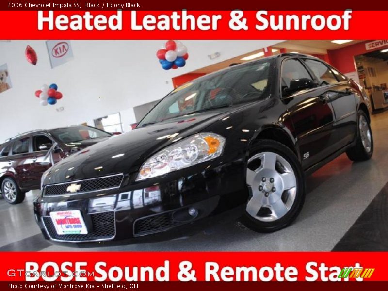 Black / Ebony Black 2006 Chevrolet Impala SS