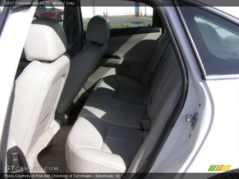 White / Gray 2007 Chevrolet Impala SS