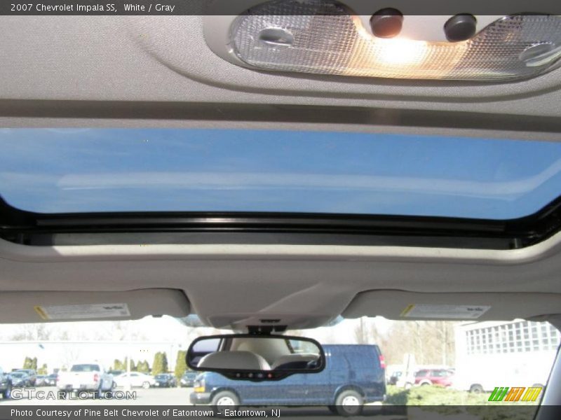 White / Gray 2007 Chevrolet Impala SS