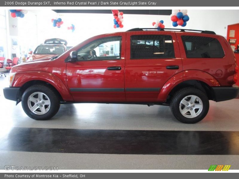 Inferno Red Crystal Pearl / Dark Slate Gray/Light Slate Gray 2006 Dodge Durango SXT