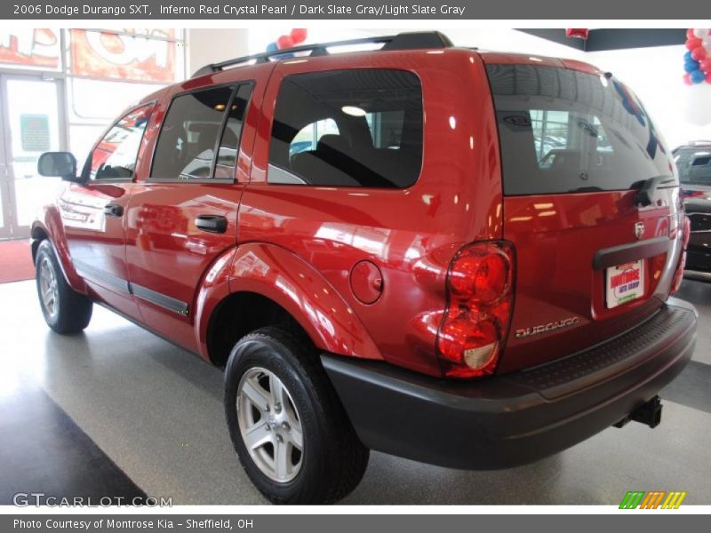 Inferno Red Crystal Pearl / Dark Slate Gray/Light Slate Gray 2006 Dodge Durango SXT