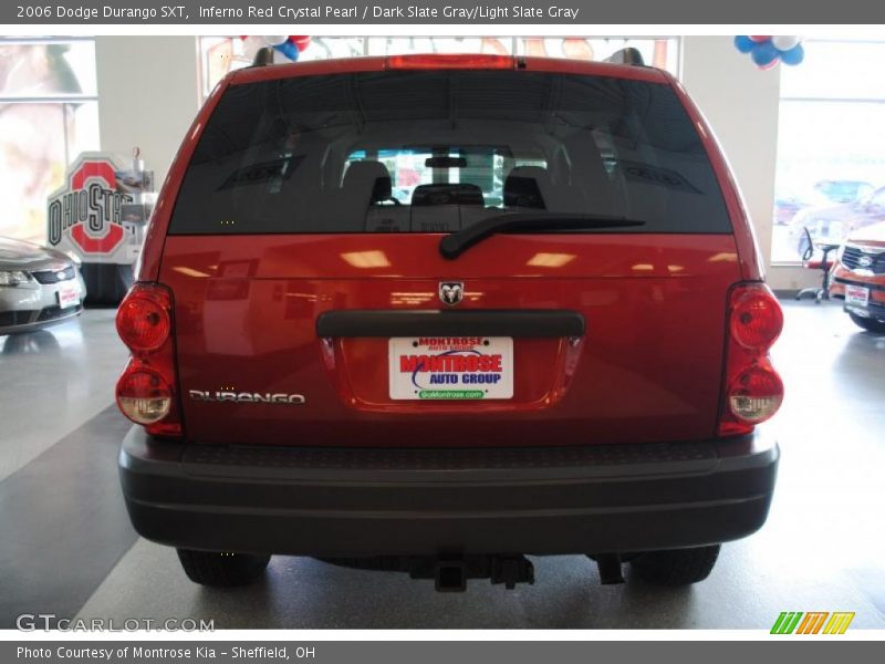 Inferno Red Crystal Pearl / Dark Slate Gray/Light Slate Gray 2006 Dodge Durango SXT