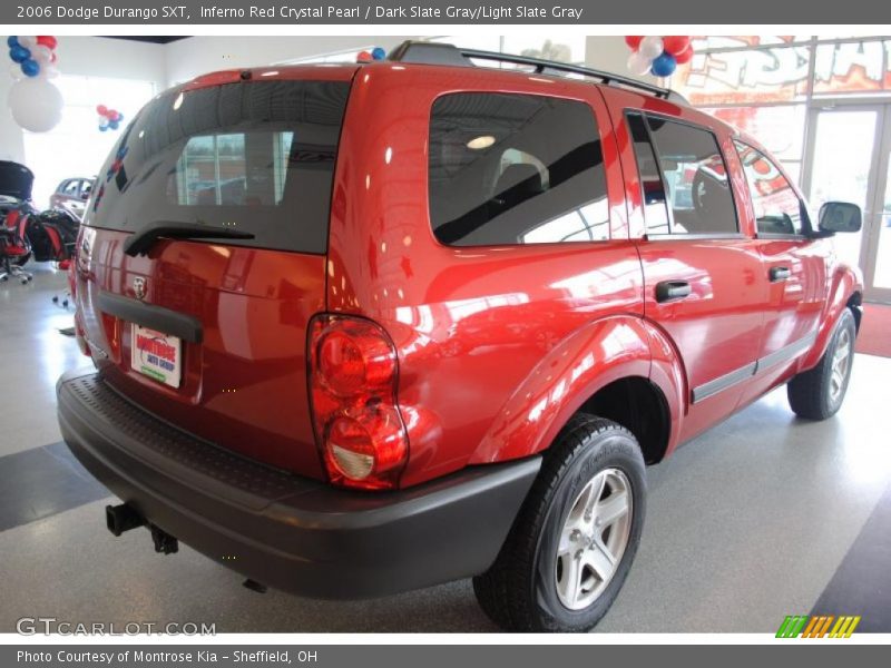 Inferno Red Crystal Pearl / Dark Slate Gray/Light Slate Gray 2006 Dodge Durango SXT