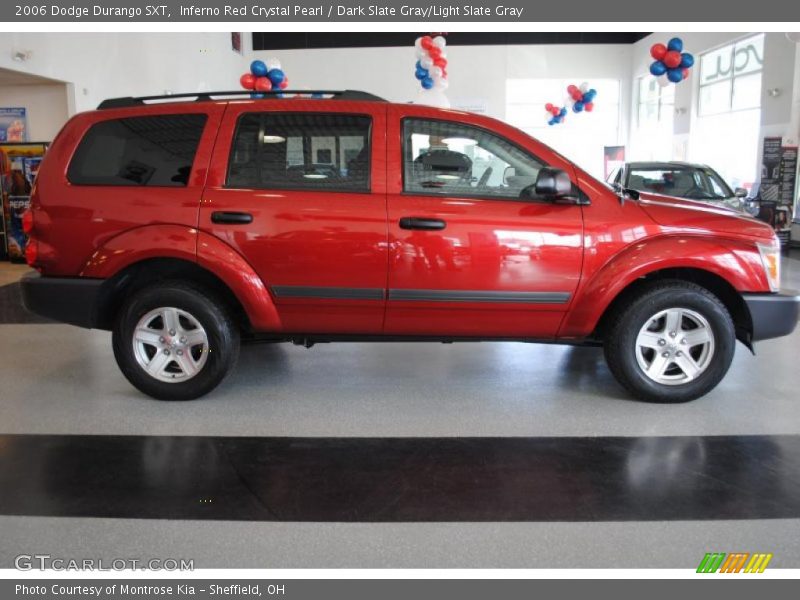 Inferno Red Crystal Pearl / Dark Slate Gray/Light Slate Gray 2006 Dodge Durango SXT
