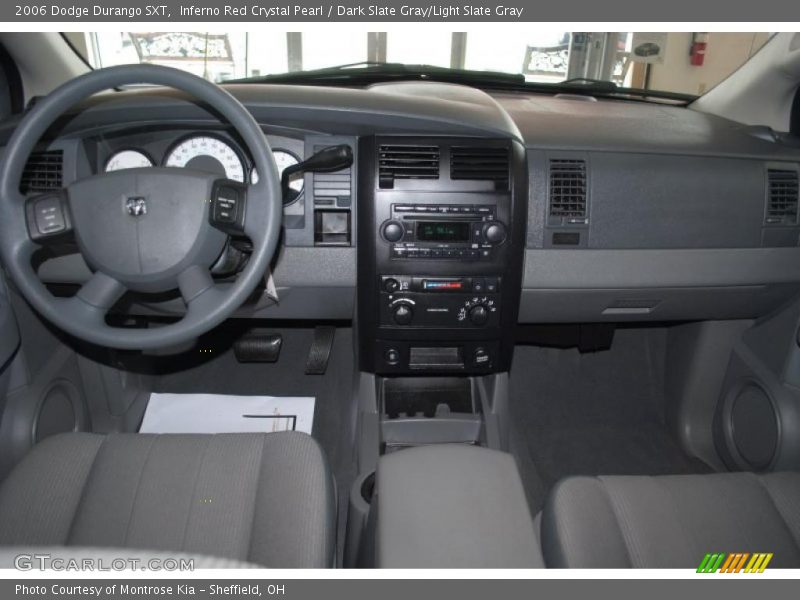 Inferno Red Crystal Pearl / Dark Slate Gray/Light Slate Gray 2006 Dodge Durango SXT