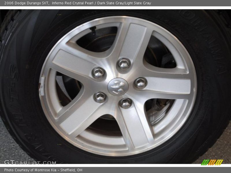 Inferno Red Crystal Pearl / Dark Slate Gray/Light Slate Gray 2006 Dodge Durango SXT