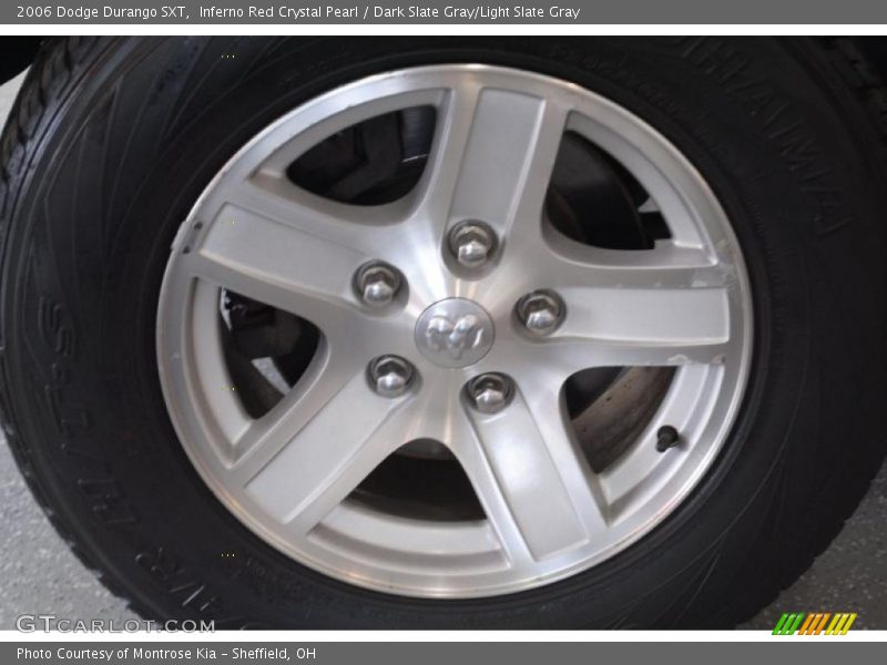Inferno Red Crystal Pearl / Dark Slate Gray/Light Slate Gray 2006 Dodge Durango SXT