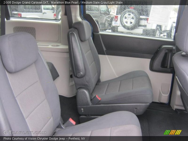 Marathon Blue Pearl / Medium Slate Gray/Light Shale 2008 Dodge Grand Caravan SXT