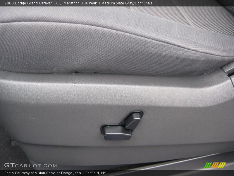 Marathon Blue Pearl / Medium Slate Gray/Light Shale 2008 Dodge Grand Caravan SXT