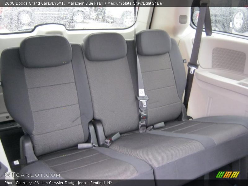 Marathon Blue Pearl / Medium Slate Gray/Light Shale 2008 Dodge Grand Caravan SXT