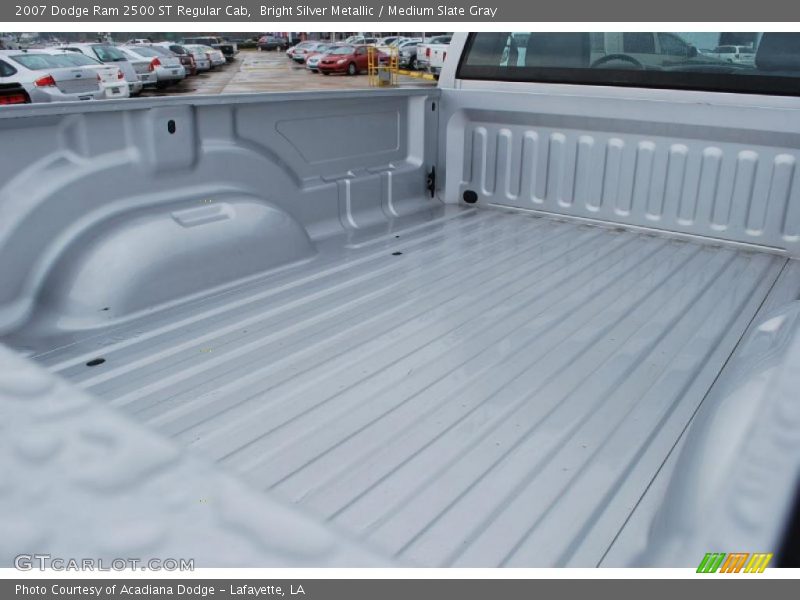 Bright Silver Metallic / Medium Slate Gray 2007 Dodge Ram 2500 ST Regular Cab