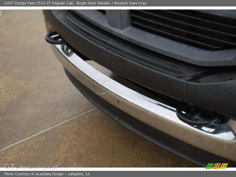 Bright Silver Metallic / Medium Slate Gray 2007 Dodge Ram 2500 ST Regular Cab