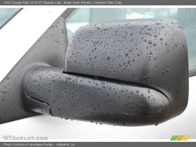Bright Silver Metallic / Medium Slate Gray 2007 Dodge Ram 2500 ST Regular Cab