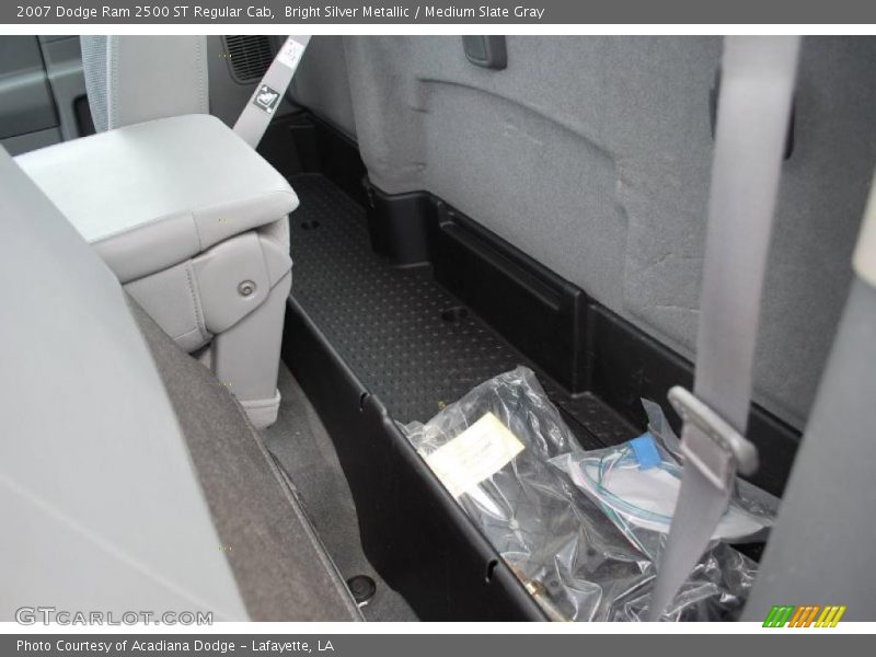 Bright Silver Metallic / Medium Slate Gray 2007 Dodge Ram 2500 ST Regular Cab