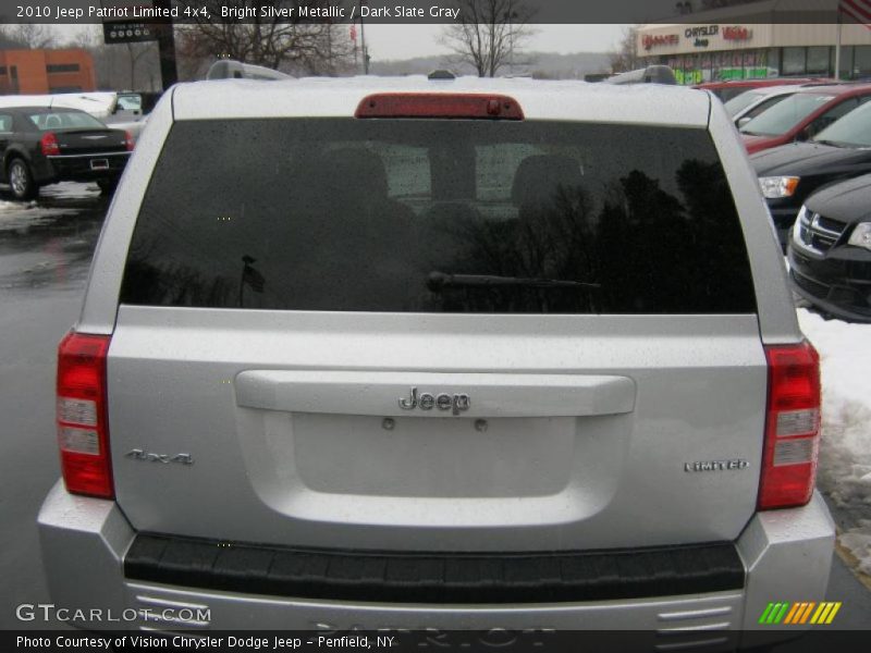 Bright Silver Metallic / Dark Slate Gray 2010 Jeep Patriot Limited 4x4