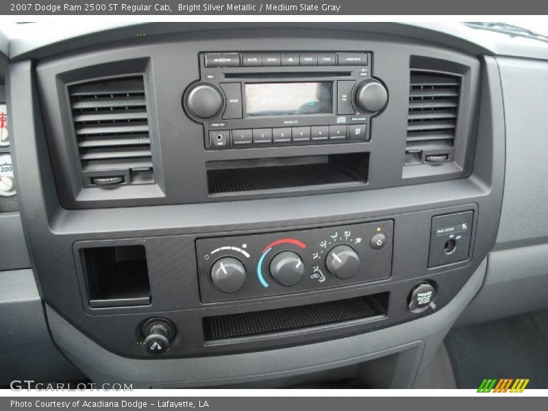 Controls of 2007 Ram 2500 ST Regular Cab