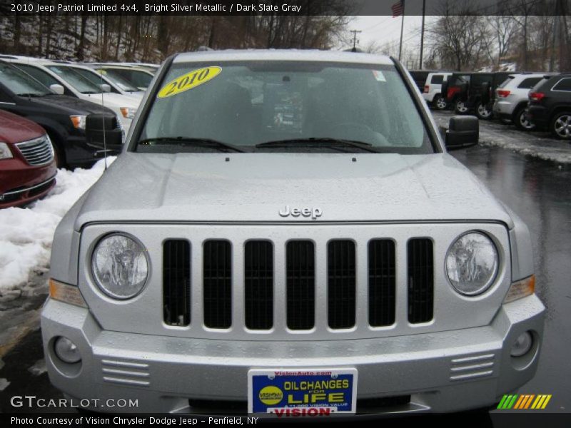 Bright Silver Metallic / Dark Slate Gray 2010 Jeep Patriot Limited 4x4