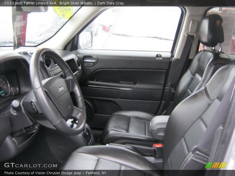 Bright Silver Metallic / Dark Slate Gray 2010 Jeep Patriot Limited 4x4