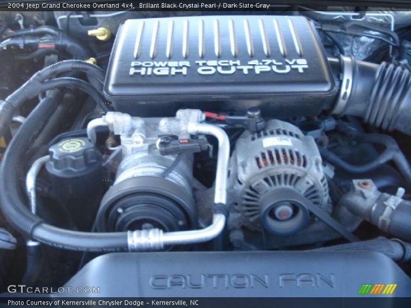  2004 Grand Cherokee Overland 4x4 Engine - 4.7 Liter SOHC 16V V8