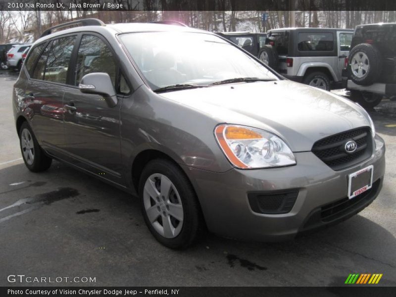 Java Brown / Beige 2010 Kia Rondo LX