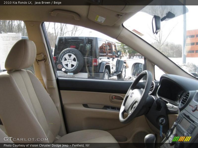Java Brown / Beige 2010 Kia Rondo LX