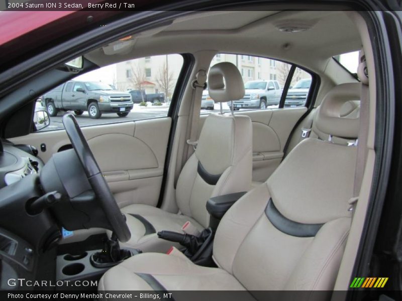  2004 ION 3 Sedan Tan Interior