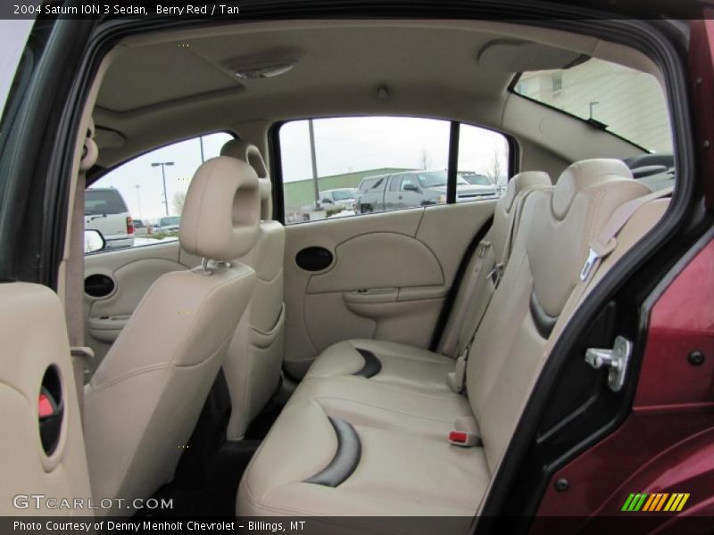  2004 ION 3 Sedan Tan Interior