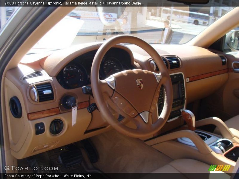 Jarama Beige Metallic / Havanna/Sand Beige 2008 Porsche Cayenne Tiptronic