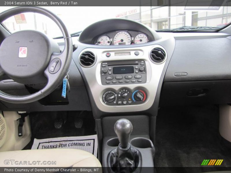 Dashboard of 2004 ION 3 Sedan