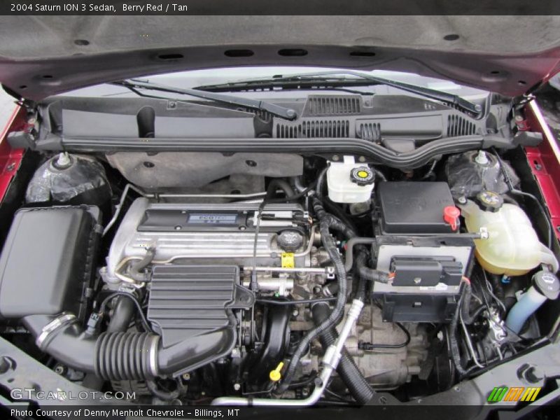  2004 ION 3 Sedan Engine - 2.2 Liter DOHC 16 Valve 4 Cylinder