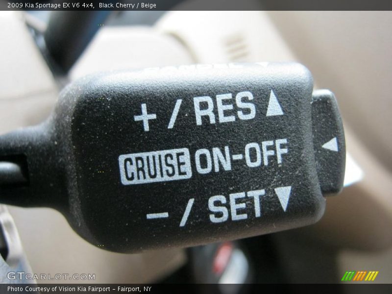 Black Cherry / Beige 2009 Kia Sportage EX V6 4x4