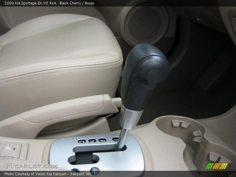 Black Cherry / Beige 2009 Kia Sportage EX V6 4x4