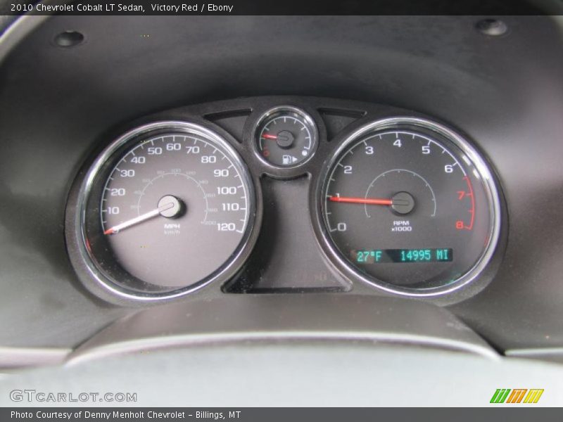 Victory Red / Ebony 2010 Chevrolet Cobalt LT Sedan