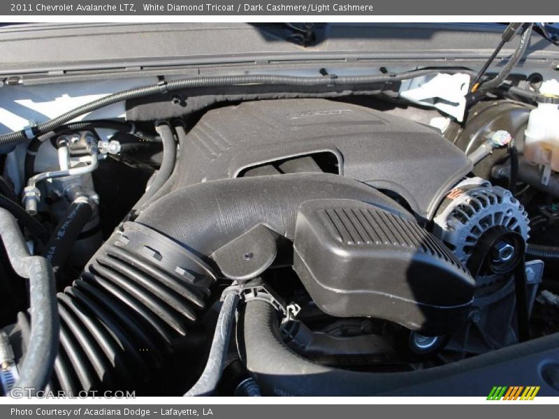  2011 Avalanche LTZ Engine - 5.3 Liter OHV 16-Valve Flex-Fuel Vortec V8