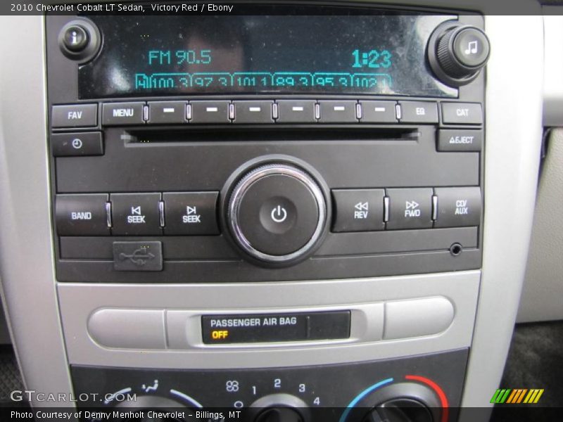 Victory Red / Ebony 2010 Chevrolet Cobalt LT Sedan