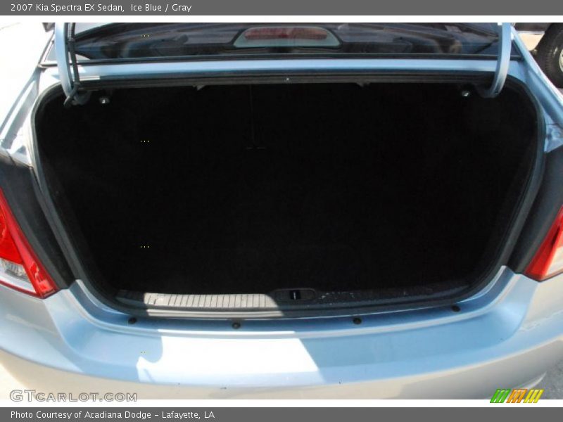 Ice Blue / Gray 2007 Kia Spectra EX Sedan