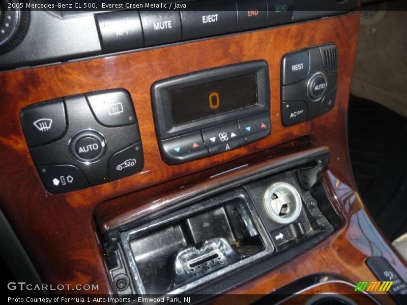 Everest Green Metallic / Java 2005 Mercedes-Benz CL 500