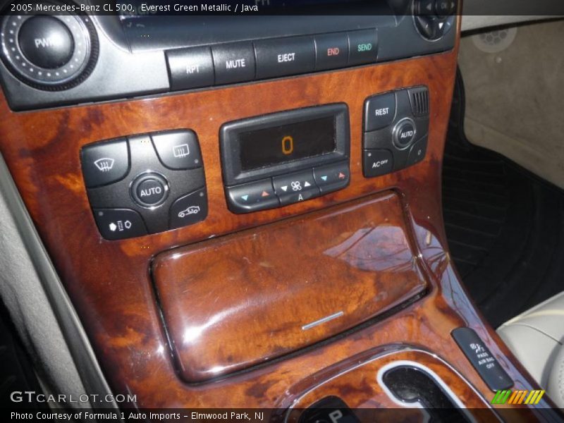 Everest Green Metallic / Java 2005 Mercedes-Benz CL 500