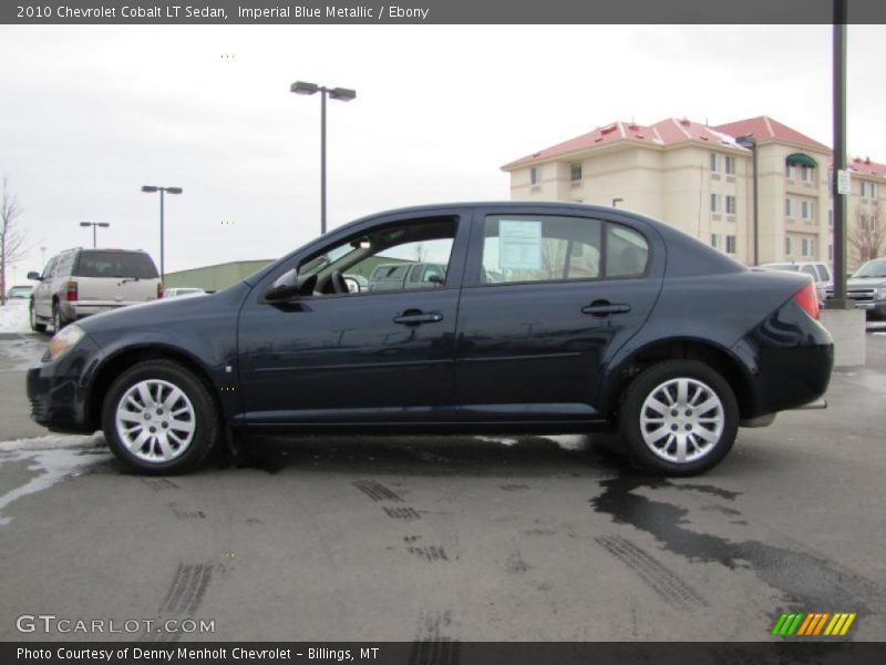 Imperial Blue Metallic / Ebony 2010 Chevrolet Cobalt LT Sedan