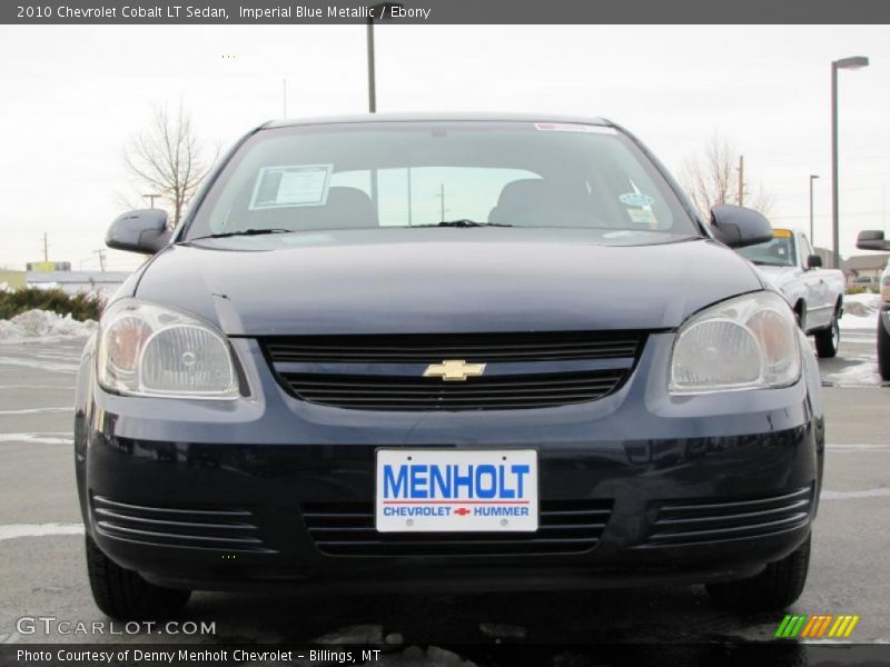 Imperial Blue Metallic / Ebony 2010 Chevrolet Cobalt LT Sedan