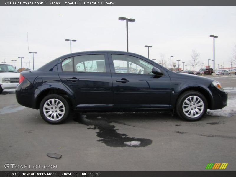Imperial Blue Metallic / Ebony 2010 Chevrolet Cobalt LT Sedan