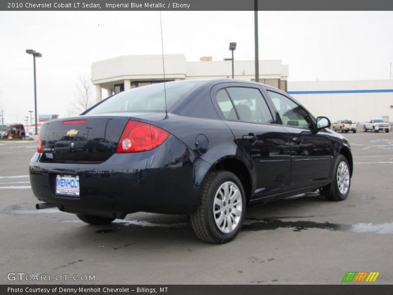 Imperial Blue Metallic / Ebony 2010 Chevrolet Cobalt LT Sedan