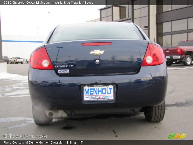 Imperial Blue Metallic / Ebony 2010 Chevrolet Cobalt LT Sedan