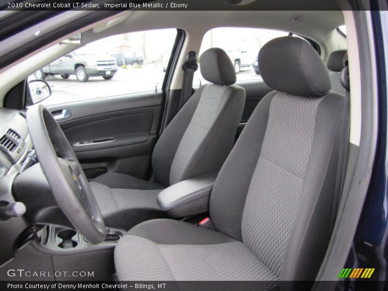 Imperial Blue Metallic / Ebony 2010 Chevrolet Cobalt LT Sedan