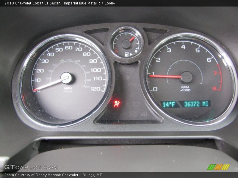 Imperial Blue Metallic / Ebony 2010 Chevrolet Cobalt LT Sedan