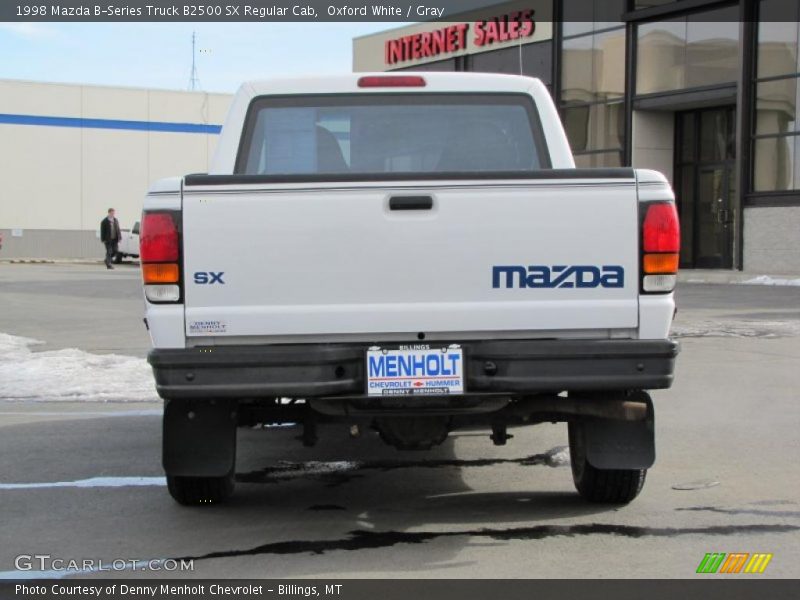 Oxford White / Gray 1998 Mazda B-Series Truck B2500 SX Regular Cab